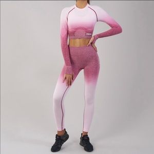 Gymshark ombré seamless leggings